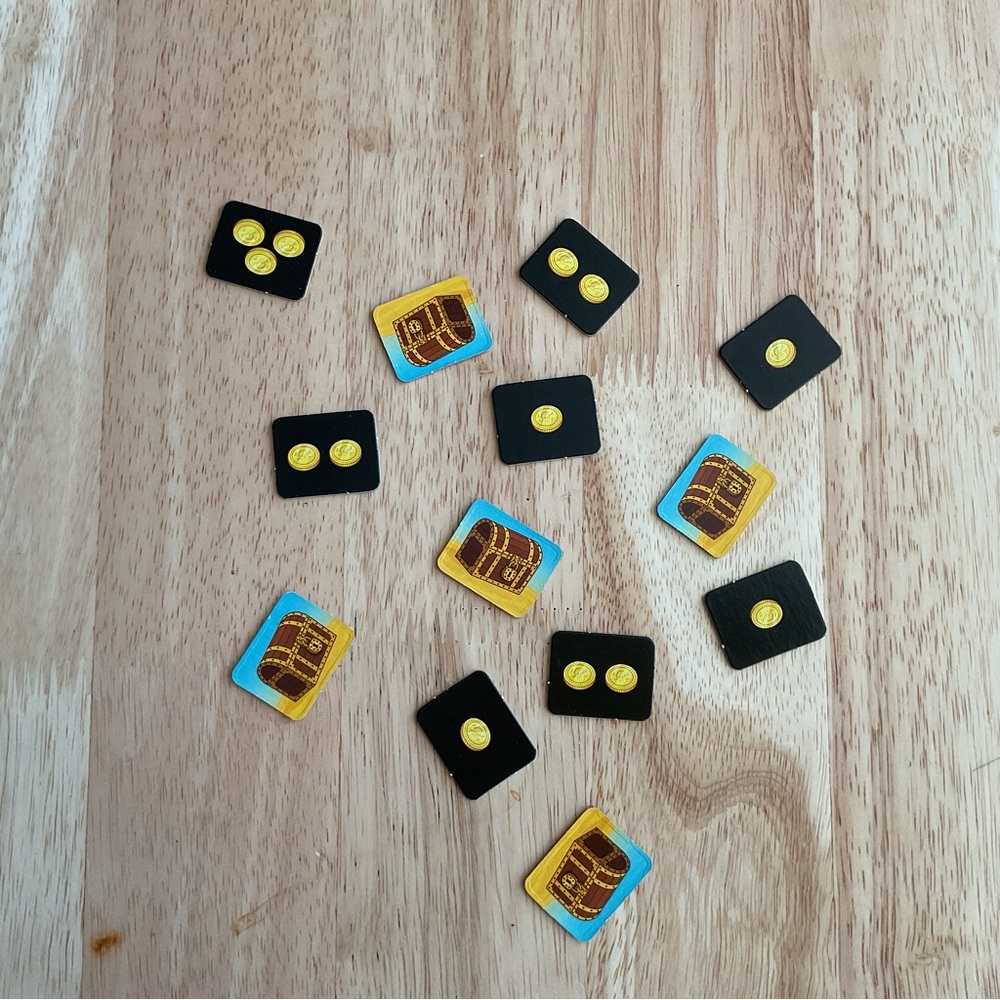 Risk Junior 2019 Hasbro Board Game Replacement Parts 13 Pieces Treasure Cards